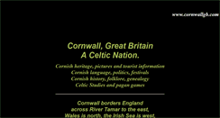 Desktop Screenshot of cornwallgb.com